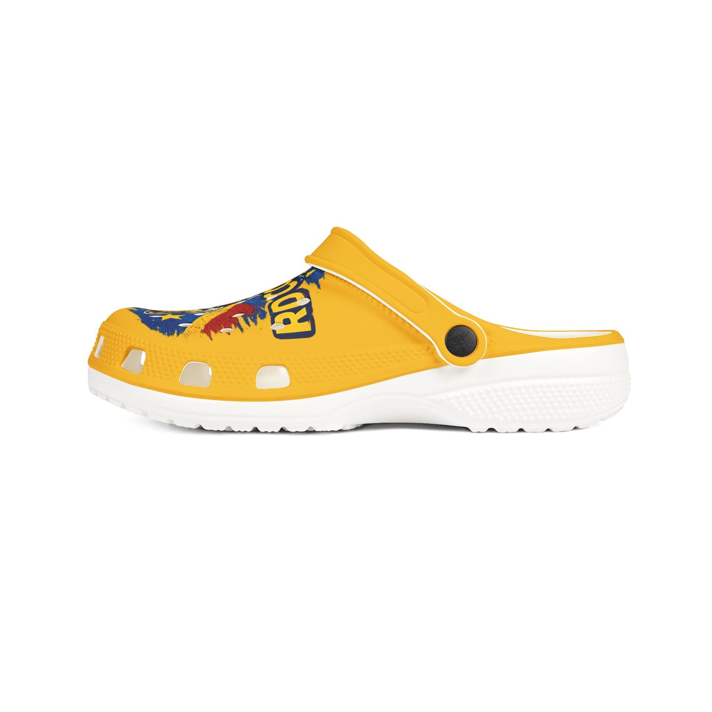 RD Congo Leopards Yellow EVA Foam Slip-Ons