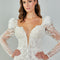 Long Sleeve Maxi Tulle Regular Wedding Dress