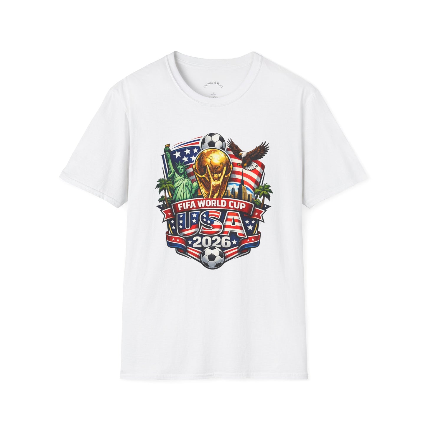 FIFA World Cup USA 2026 T-Shirt — USA Soccer Championship Graphic Tee