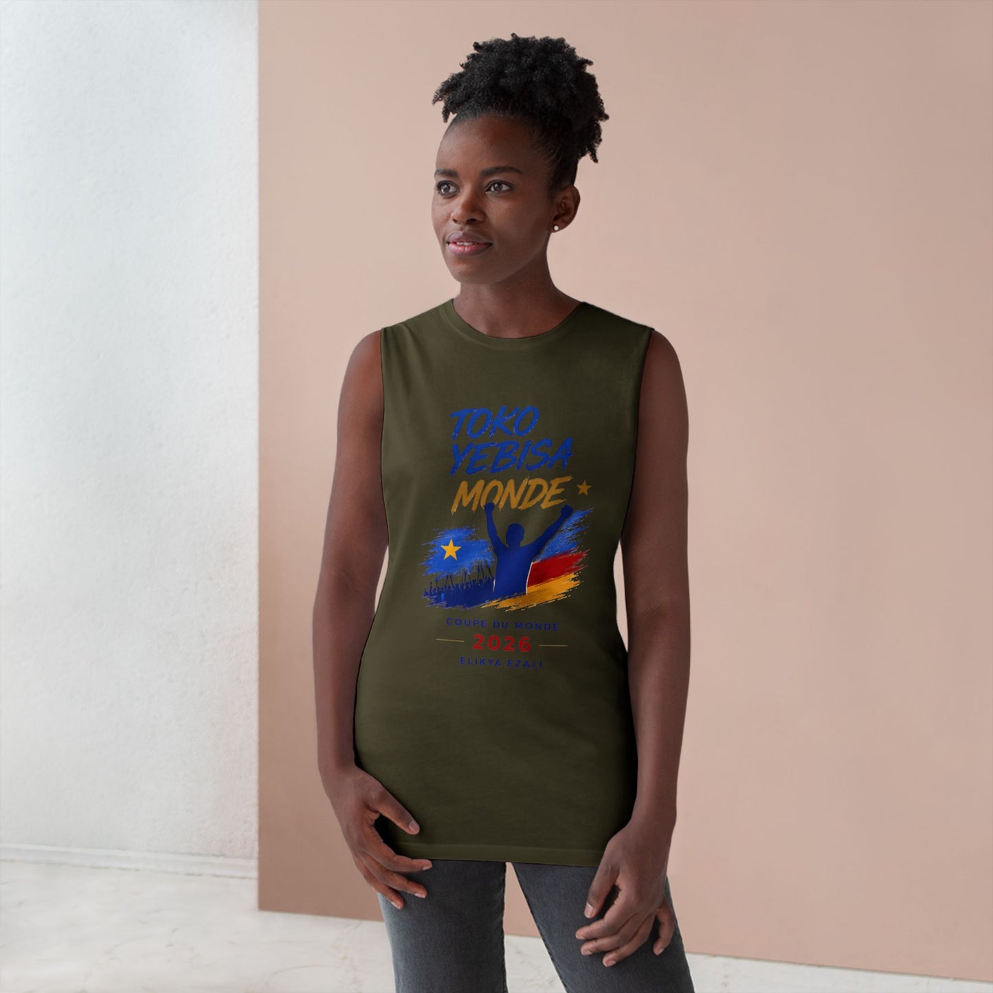 World Cup 2026 Supporter Tank Top — "Toko Yebisa Monde" Fan Jersey