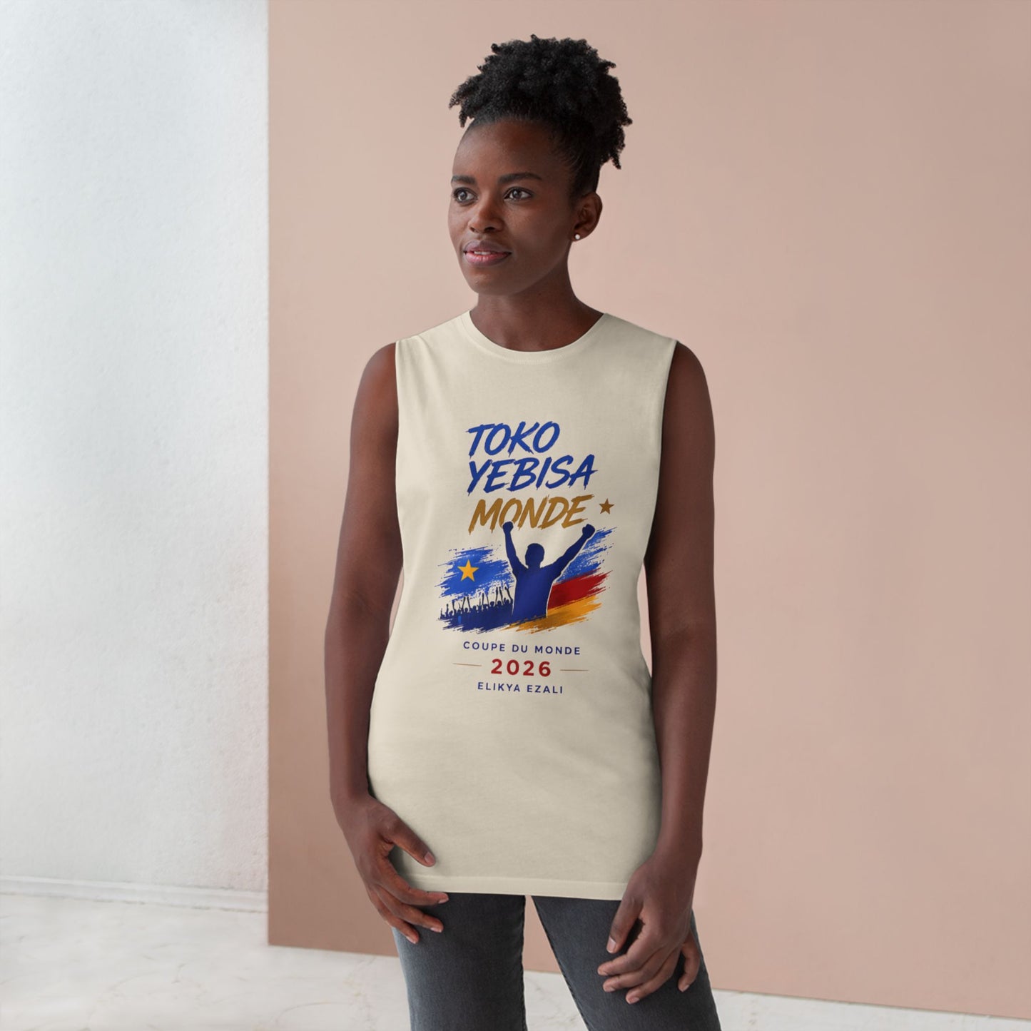 World Cup 2026 Supporter Tank Top — "Toko Yebisa Monde" Fan Jersey