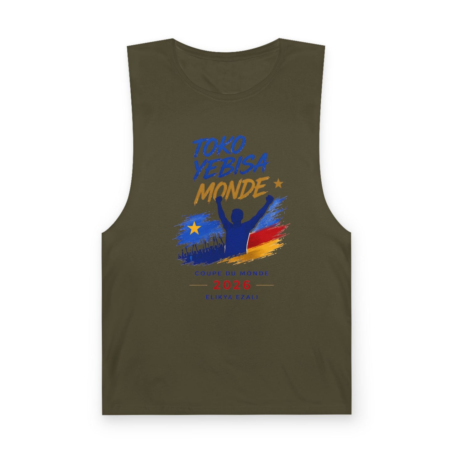 World Cup 2026 Supporter Tank Top — "Toko Yebisa Monde" Fan Jersey
