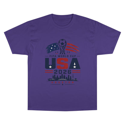USA 2026 FIFA World Cup Houston T-Shirt — Champion Soccer Fan Tee