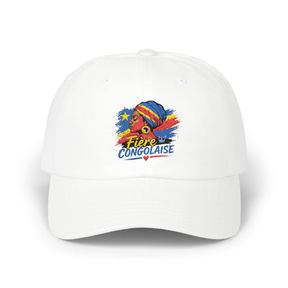 Dad Cap - Fière Congolaise Embroidered Flag Hat