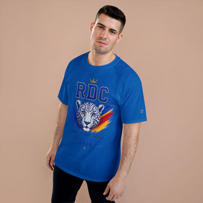 RDC Congo World Cup 2026 Soccer T-Shirt — "Congo Na Biso" Leopard Crest