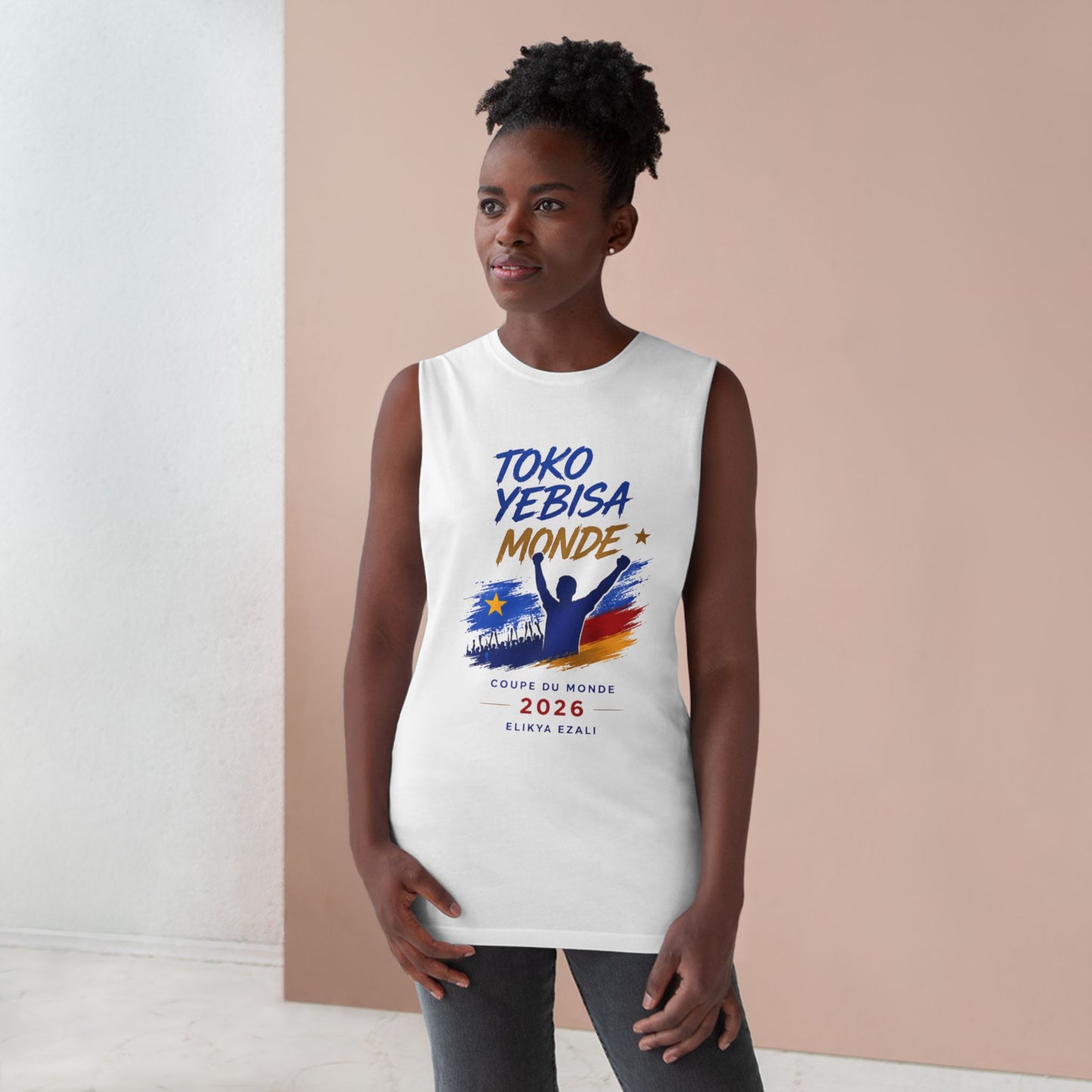 World Cup 2026 Supporter Tank Top — "Toko Yebisa Monde" Fan Jersey