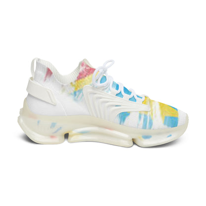 Women’s Mesh Sneakers — Colorful Tie-Dye Star Athletic Shoes
