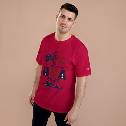 USA 2026 FIFA World Cup Houston T-Shirt — Champion Soccer Fan Tee