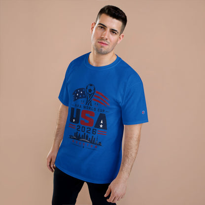 USA 2026 FIFA World Cup Houston T-Shirt — Champion Soccer Fan Tee