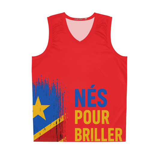 Jersey — "Nés Pour Briller" Red DRC Pride