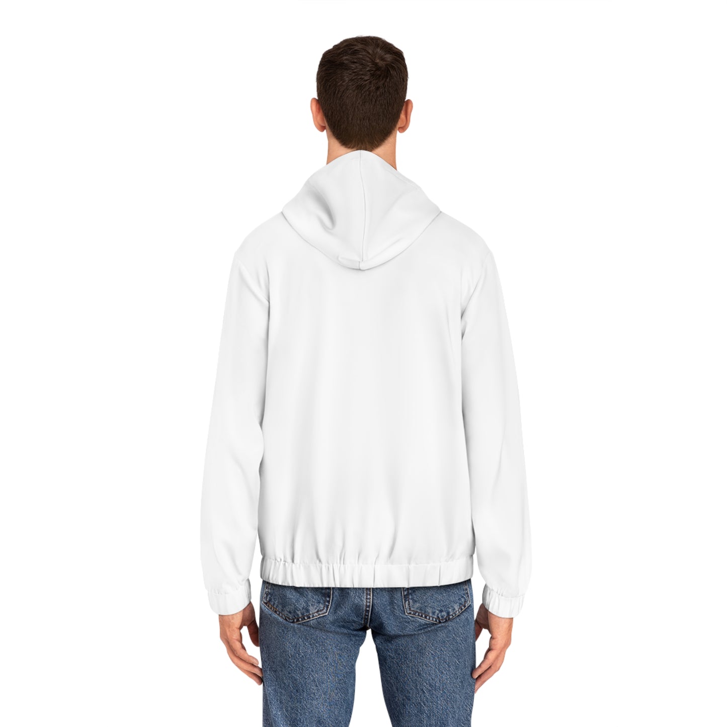 RDC Congo Flag Zip Hoodie — 'RDC Mon Pays Mon Amour' Patriotic Full-Zip