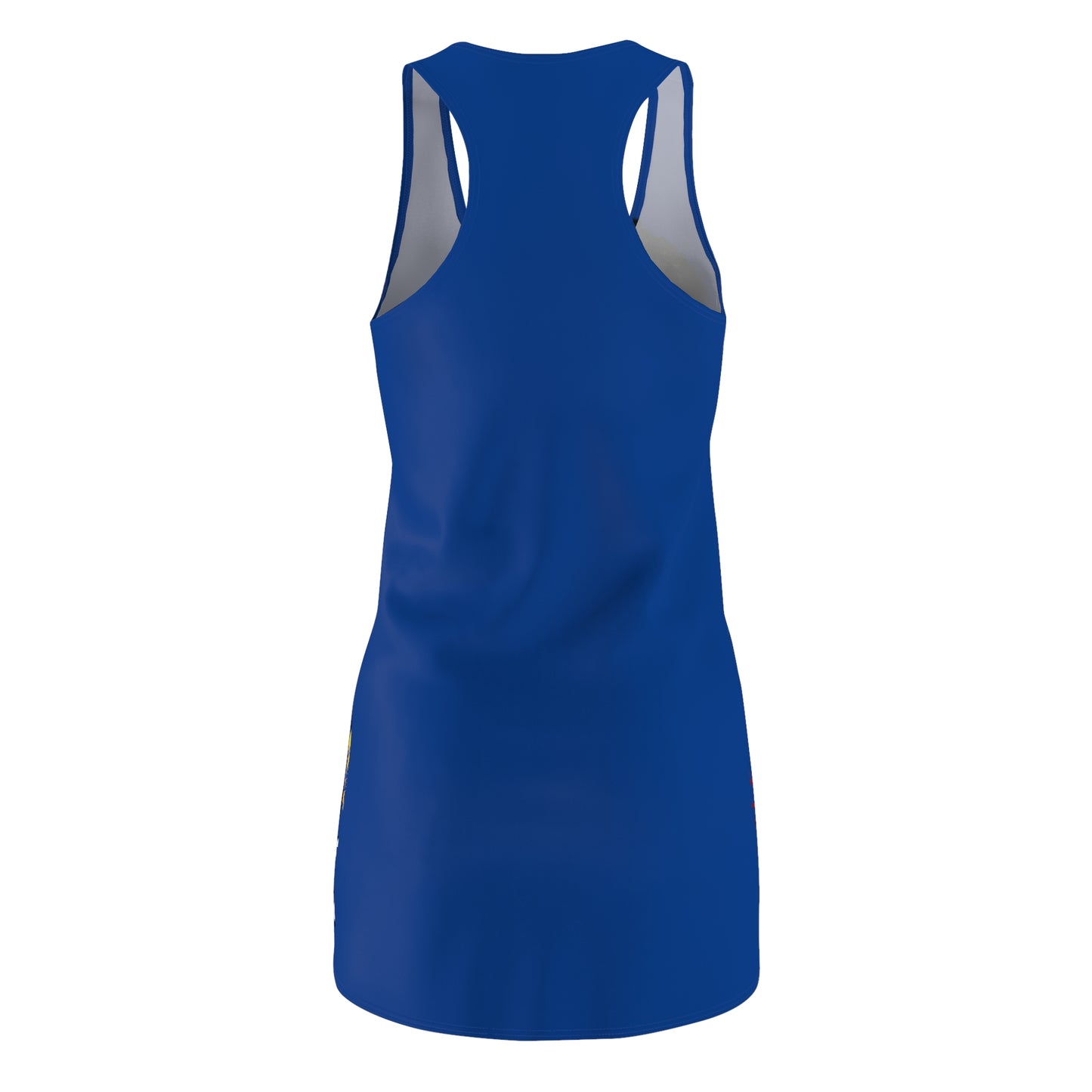 Fière Congolaise Racerback Dress — Proud DRC Flag Inspired Dress