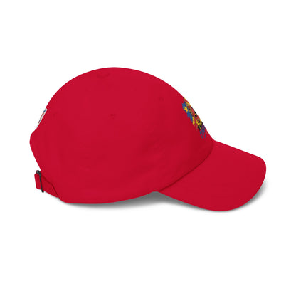 Dad Cap - Fière Congolaise Embroidered Flag Hat