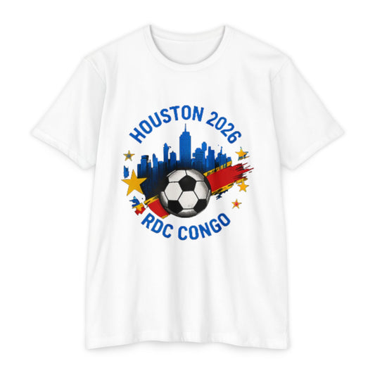Houston 2026 RDC Congo Soccer T-Shirt