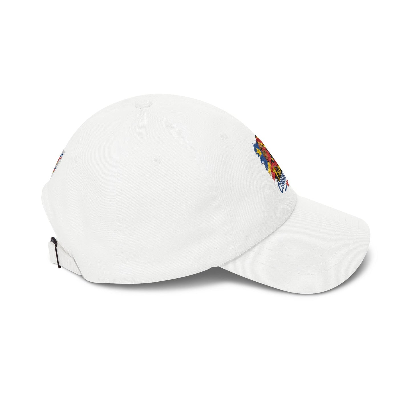 Dad Cap - Fière Congolaise Embroidered Flag Hat