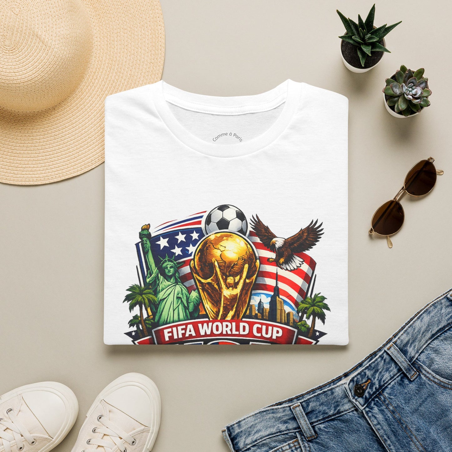 FIFA World Cup USA 2026 T-Shirt — USA Soccer Championship Graphic Tee