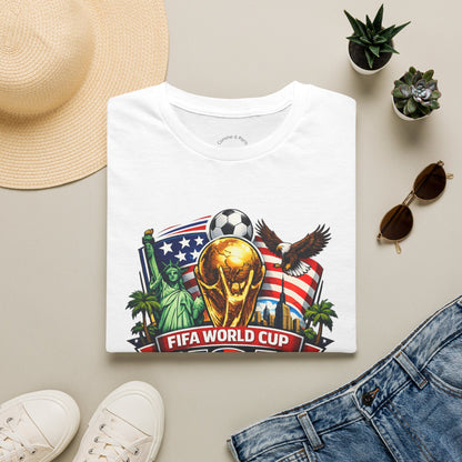 FIFA World Cup USA 2026 T-Shirt — USA Soccer Championship Graphic Tee