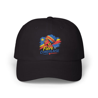 Dad Cap - Fière Congolaise Embroidered Flag Hat