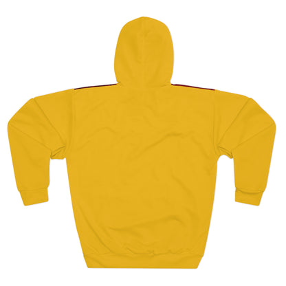 Leopard Graphic Hoodie — Bold Retro Rugby Team Pullover