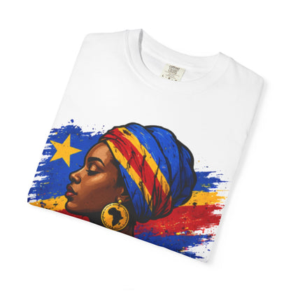 Fière Congolaise T-Shirt — RDC Peace & Pride Democratic Republic of Congo Tee