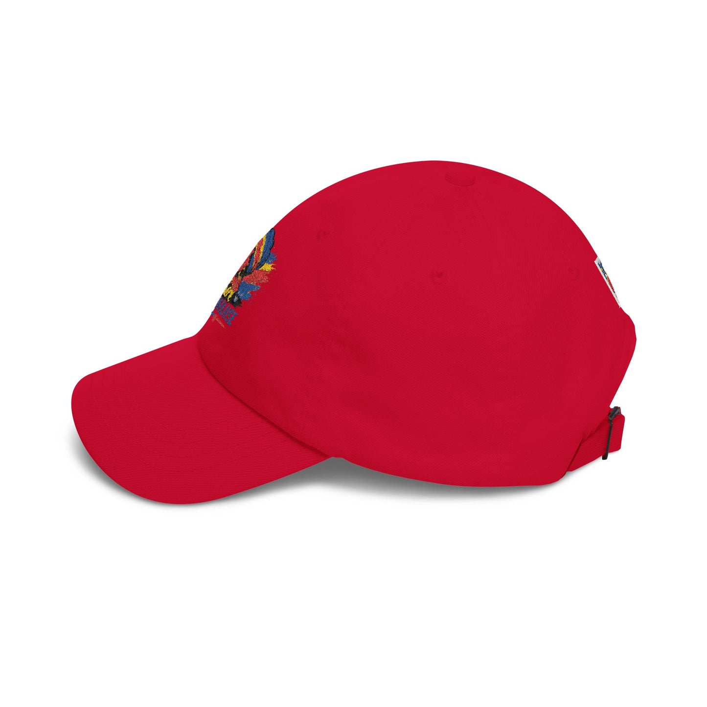Dad Cap - Fière Congolaise Embroidered Flag Hat