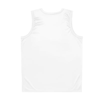 Basketball Jersey — "Mon Pays Mon Amour" Leopard Flag Graphic