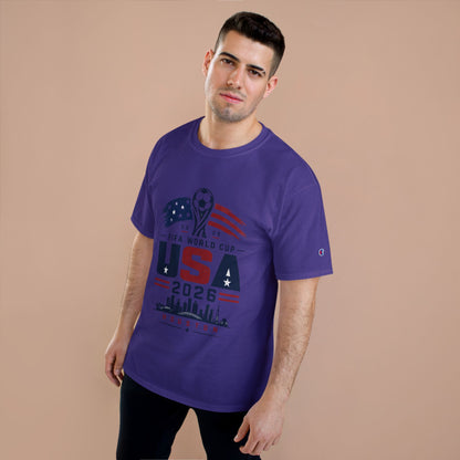 USA 2026 FIFA World Cup Houston T-Shirt — Champion Soccer Fan Tee