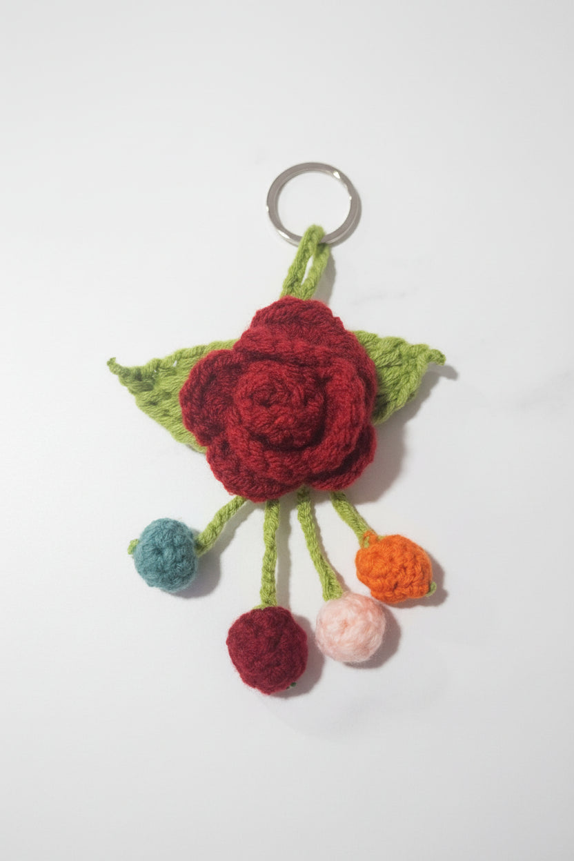 Crochet handmade Keychain