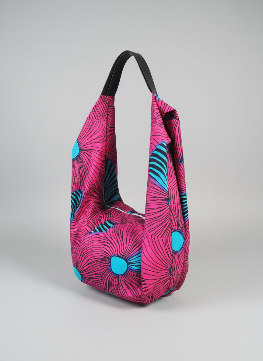 Bold Ankara Hobo Tote Bag