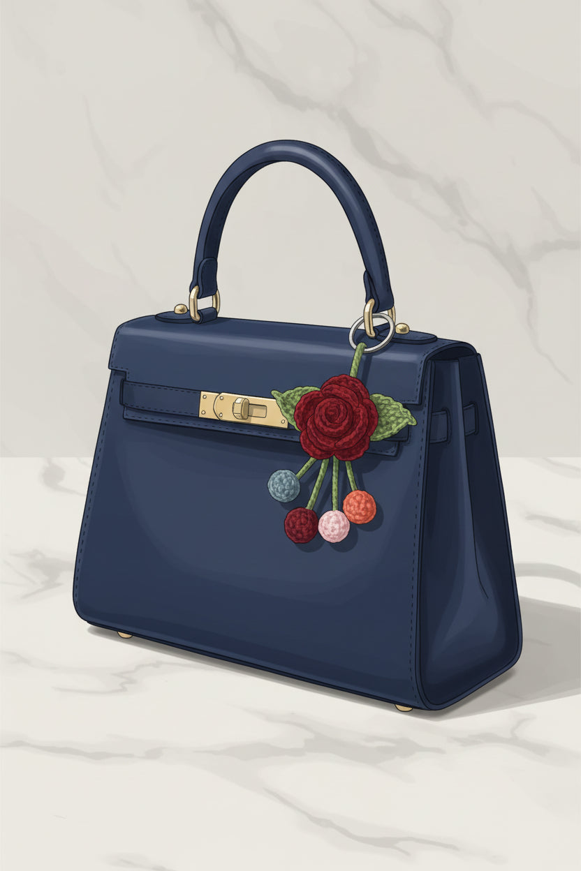 Crochet handmade Keychain