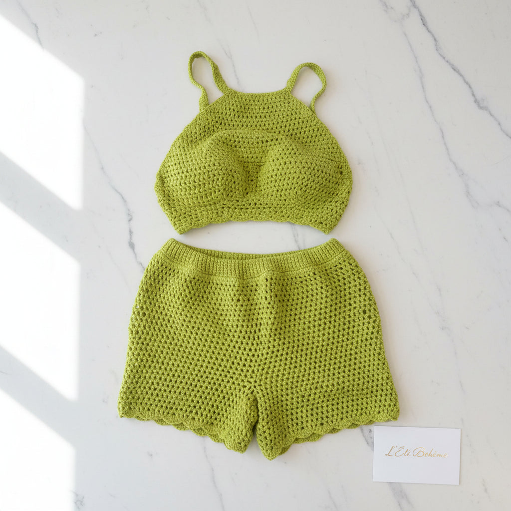 Crochet summer set
