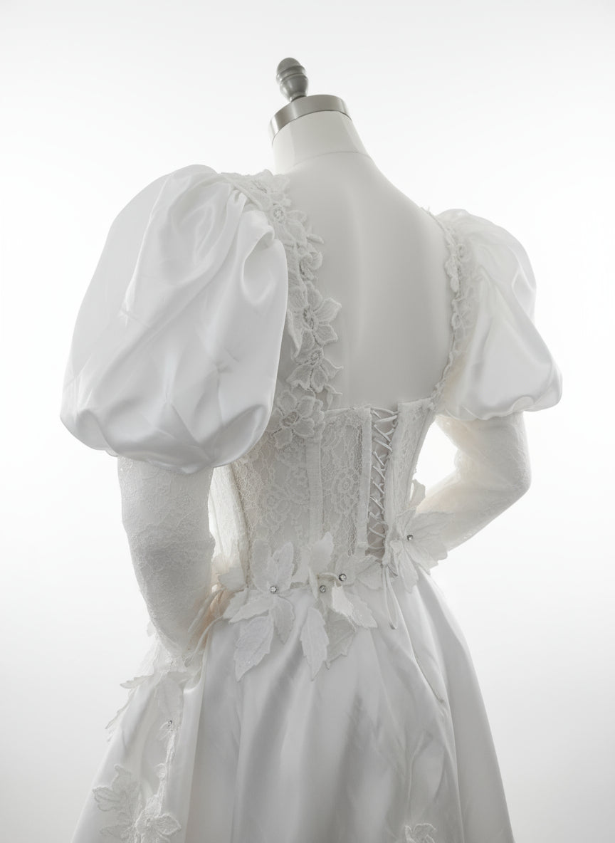 Luxury Bespoke Bridal Dress Timeless Elegance with Modern Romance