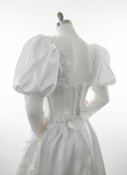 Luxury Bespoke Bridal Dress Timeless Elegance with Modern Romance