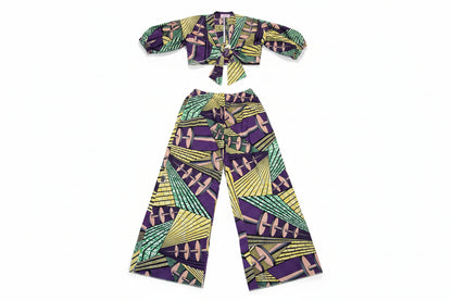 African print summer set