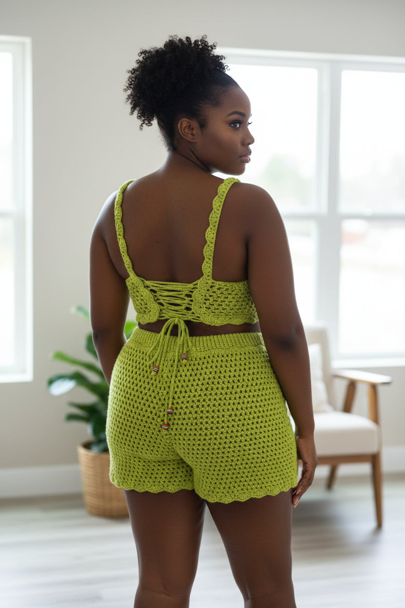 Crochet summer set