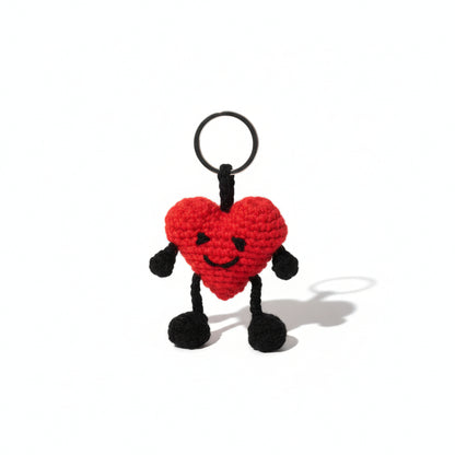 Crochet valentine heart