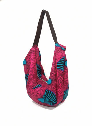 Bold Ankara Hobo Tote Bag
