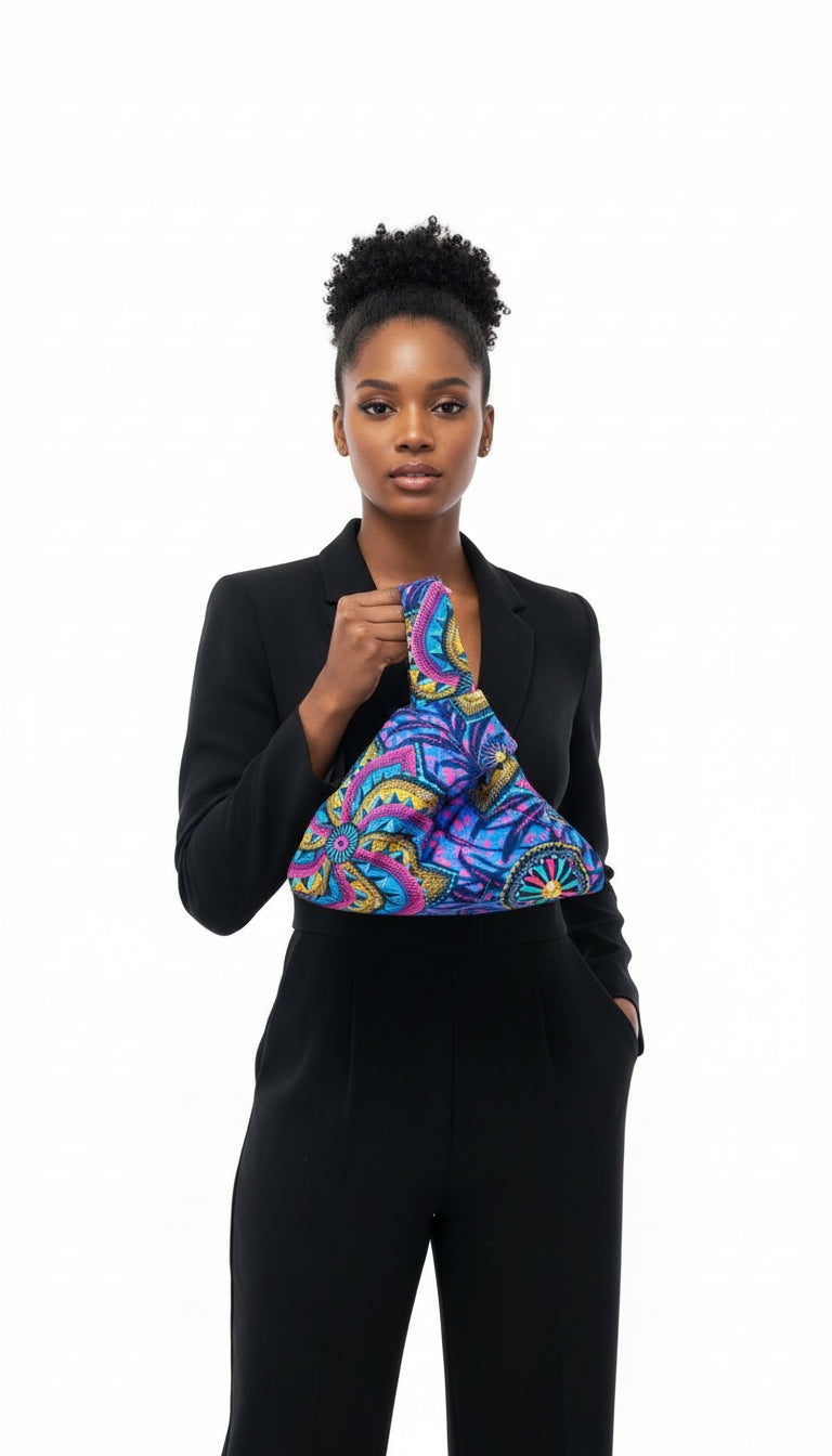 Reversible quilted tote