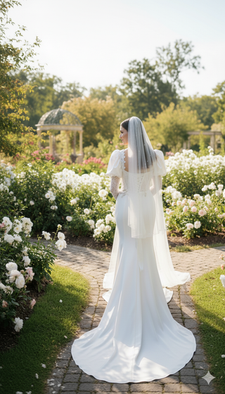 Luxury Bespoke Bridal Dress Timeless Elegance with Modern Romance