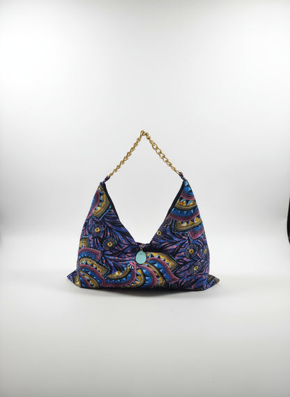 African Print Tote Bag – Handmade Large Tote 26"x20"