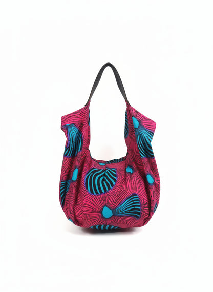 Bold Ankara Hobo Tote Bag