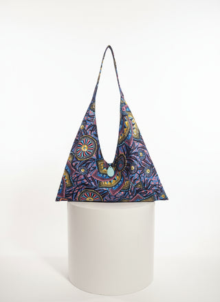 African Print Tote