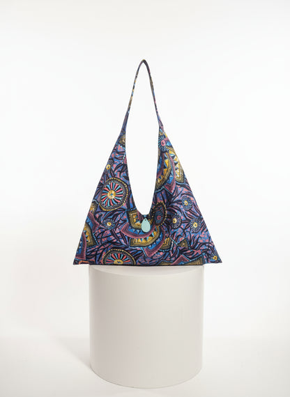 Manda African print tote