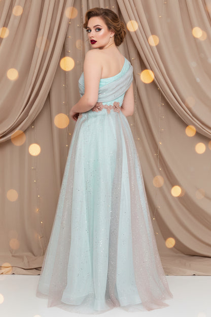 Plus size prom dress